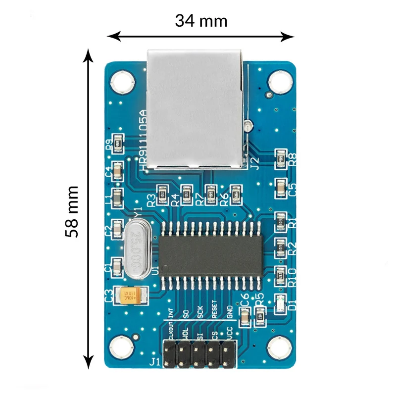 EnC28J60 Ethernet Shield LAN Network Module Compatible with Arduino