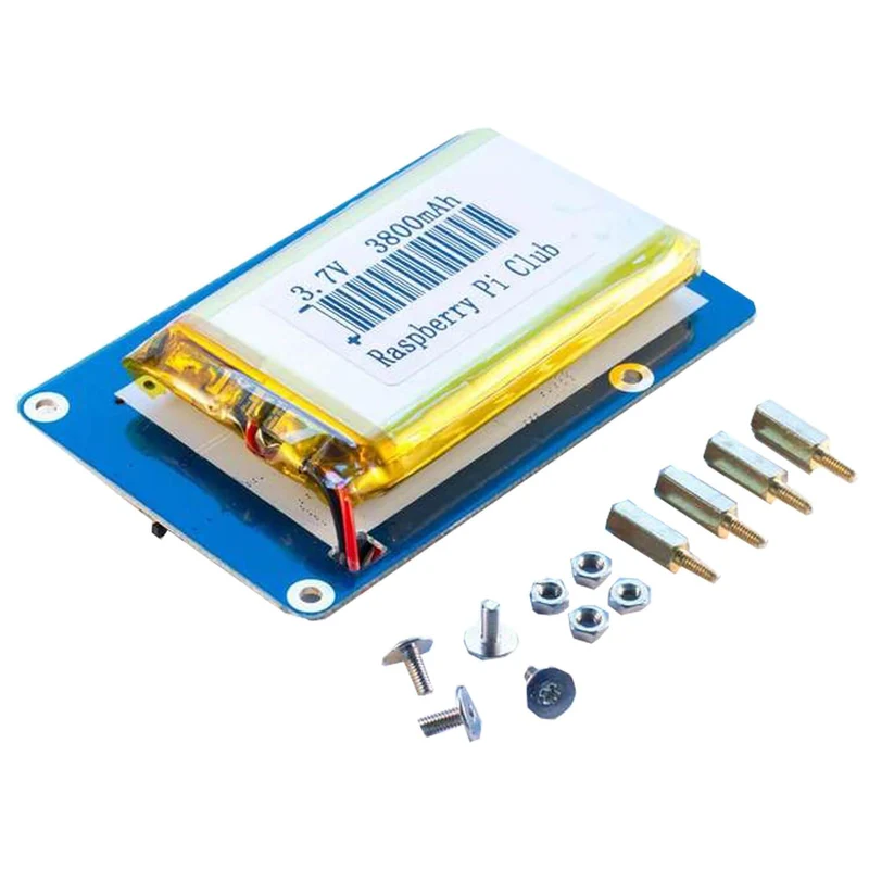 Portable battery power pack for Raspberry Pi