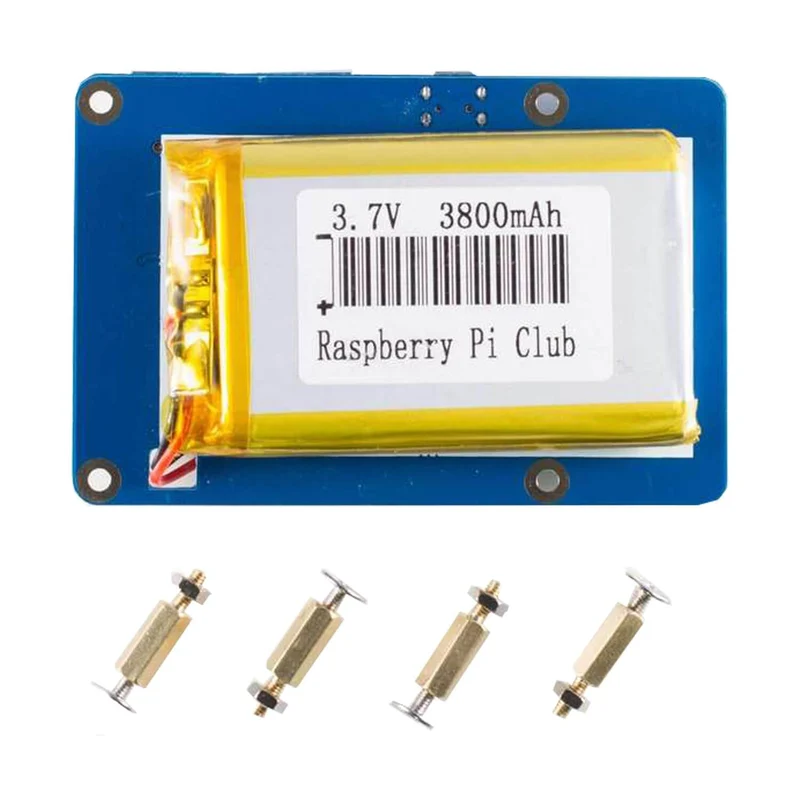 Portable battery power pack for Raspberry Pi