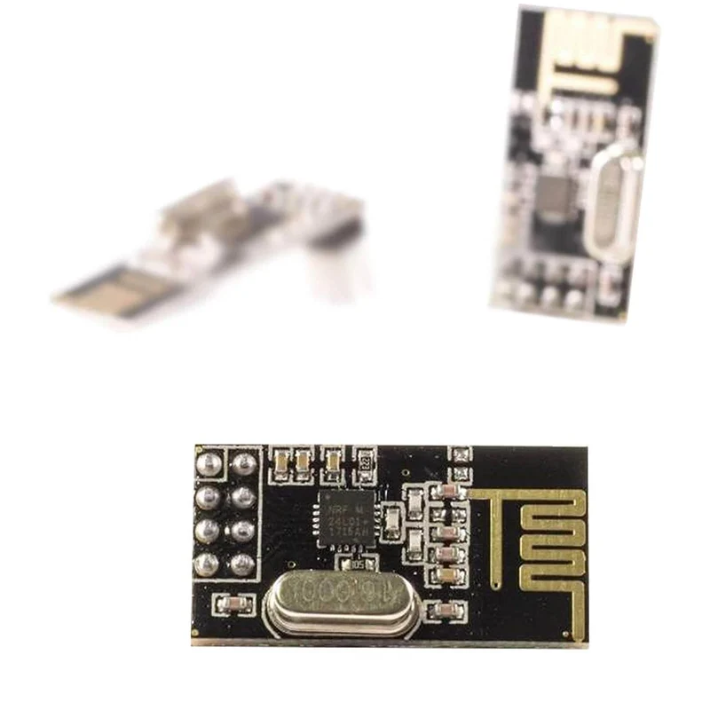 NRF24L01 with 2.4 GHz wireless module for ESP8266, Raspberry Pi and Arduino
