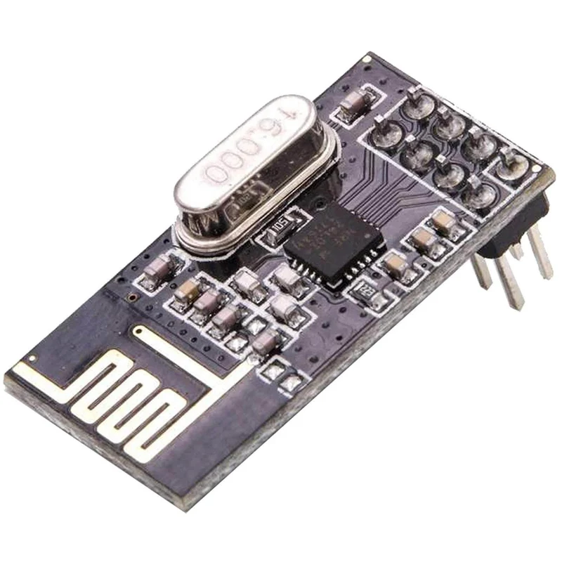 NRF24L01 with 2.4 GHz wireless module for ESP8266, Raspberry Pi and Arduino