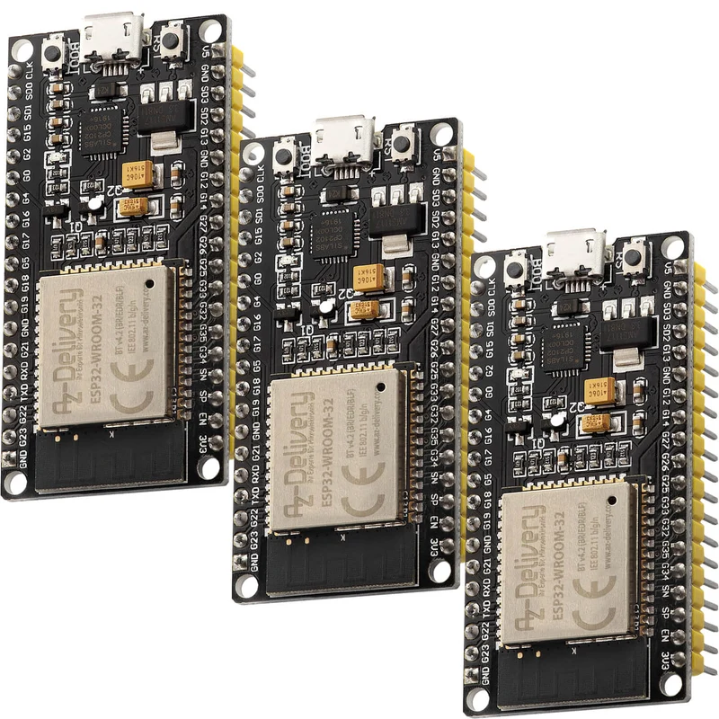 ESP32 NodeMCU Module WLAN WiFi Development Board | Dev Kit C V2 with CP2102 compatible with Arduino