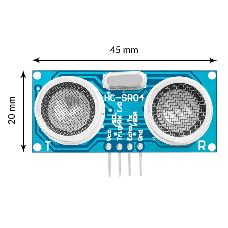 HC-SR04 Ultrasonic module rangefinder sensor for Raspberry Pi
