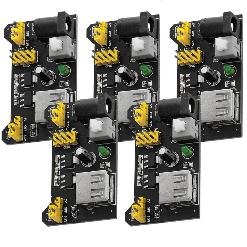 MB102 Breadboard Power Supply Adapter Power Supply Module 3.3V/5V