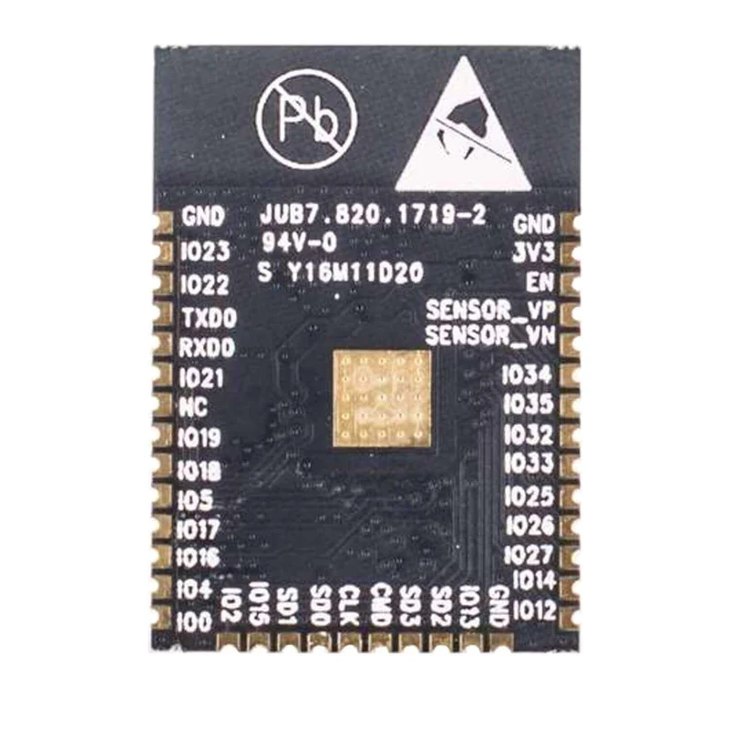 ESP32 WLAN WIFI module with free adapter plate for Raspberry Pi and microcontroller
