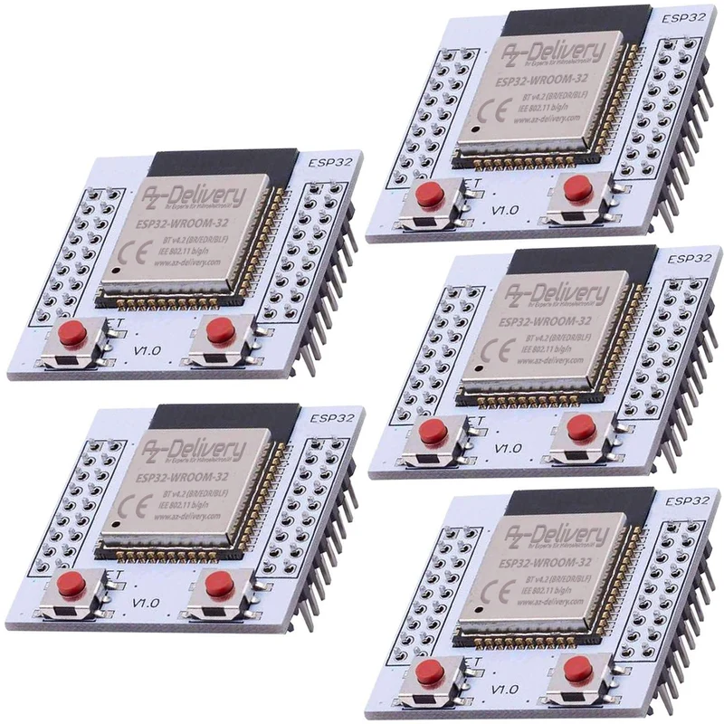 ESP32 WLAN WIFI module with free adapter plate for Raspberry Pi and microcontroller