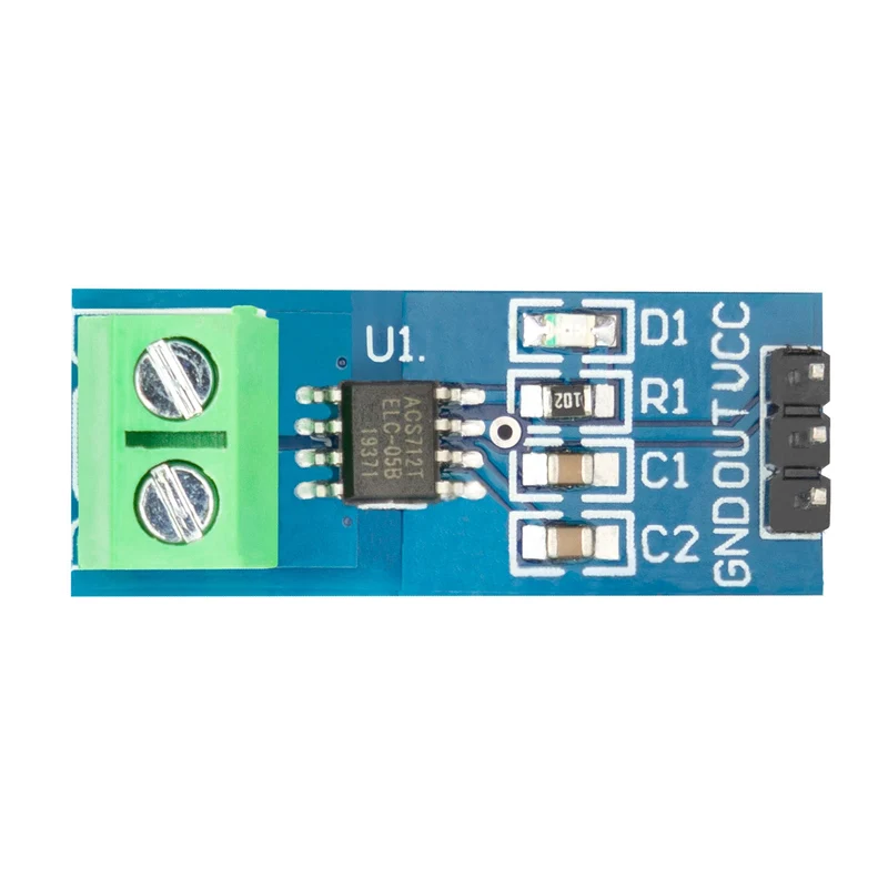 ACS712 20A Ampere Current Sensor Range Module Current Sensor compatible with Arduino