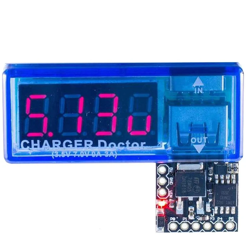 USB Charger Doctor Multimeter Charger Detector Power Consumption Meter Voltmeter Digital Voltmeter