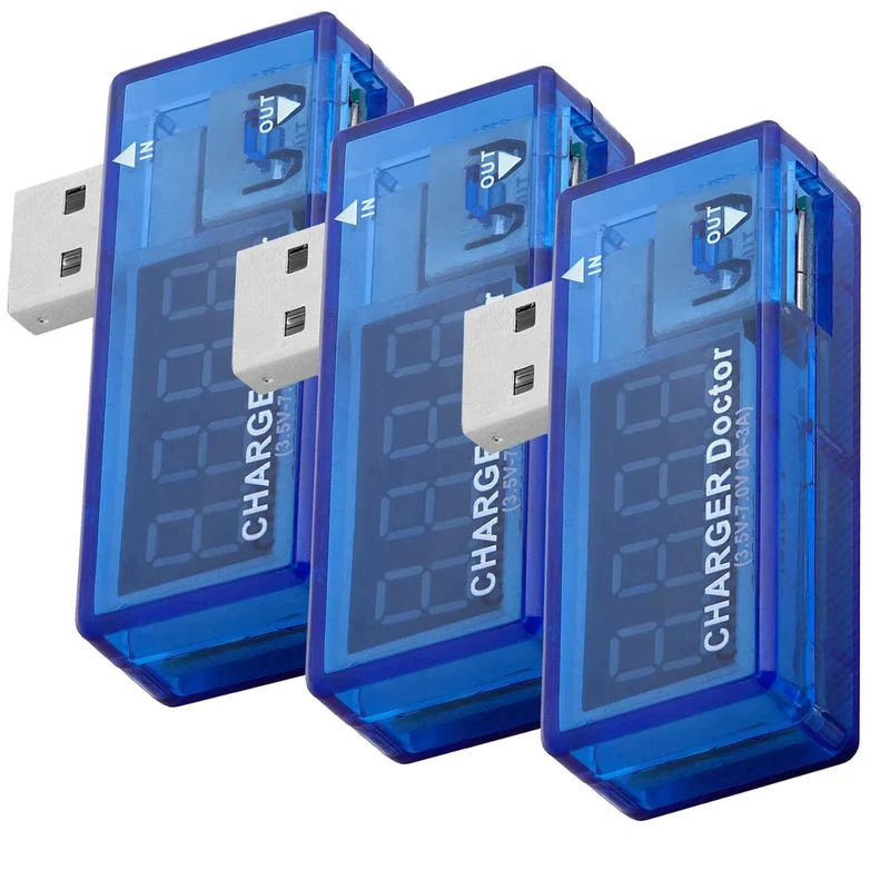 USB Charger Doctor Multimeter Charger Detector Power Consumption Meter Voltmeter Digital Voltmeter
