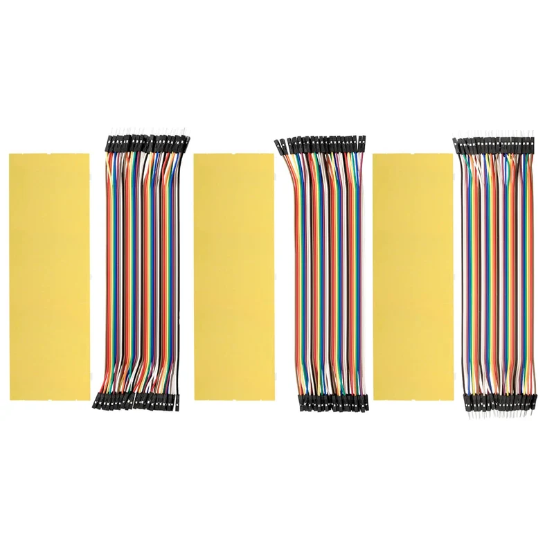 Breadboard Kit - 3x jumper Wire M2M/F2M/F2F + 3 Set MB102 BREADBORD compatible with Arduino and Raspberry Pi
