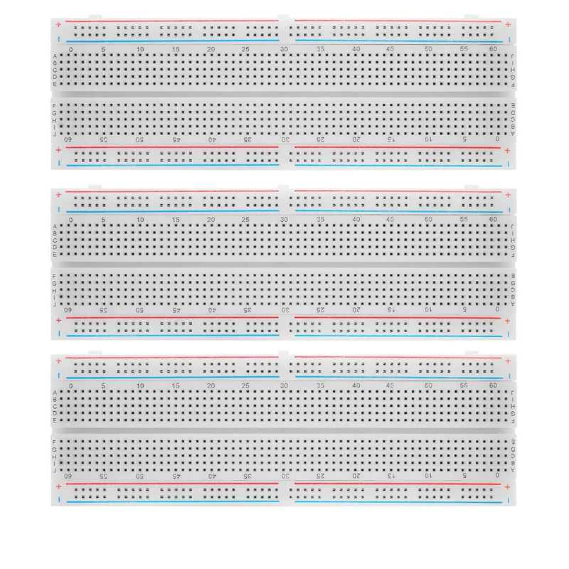 Breadboard Kit - 3x jumper Wire M2M/F2M/F2F + 3 Set MB102 BREADBORD compatible with Arduino and Raspberry Pi