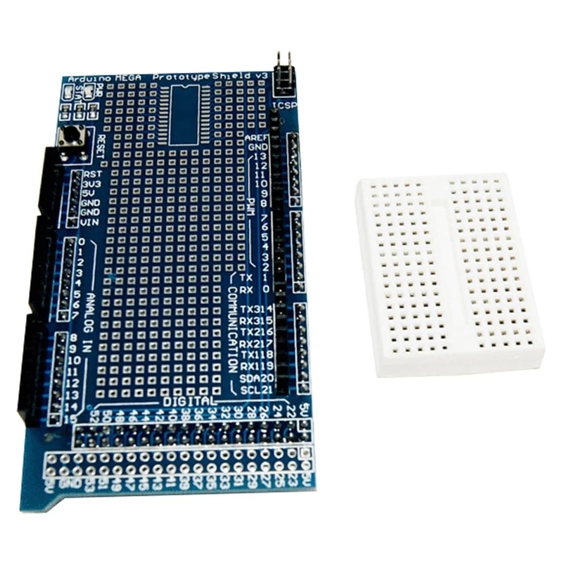 Prototyping Prototype Shield with Mini Breadboard for Mega 2560 R3
