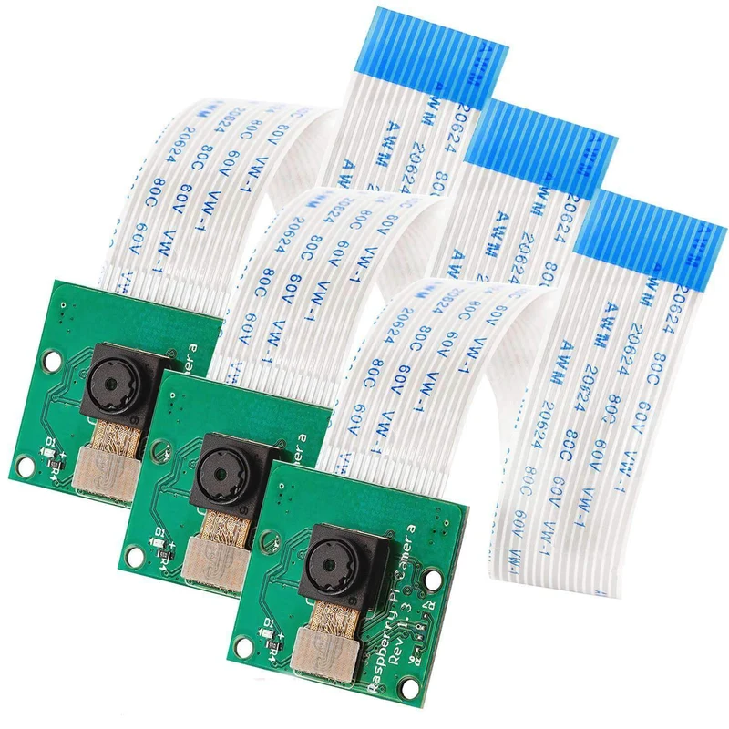 Camera for Raspberry Pi with 15 cm flex cable and 5MP HD cam