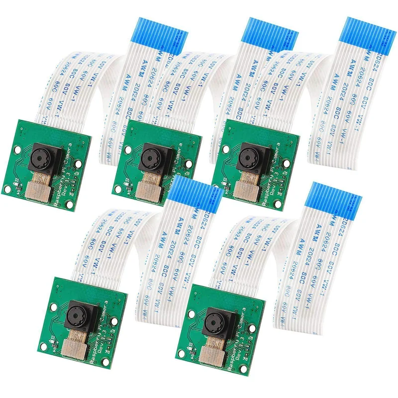 Camera for Raspberry Pi with 15 cm flex cable and 5MP HD cam