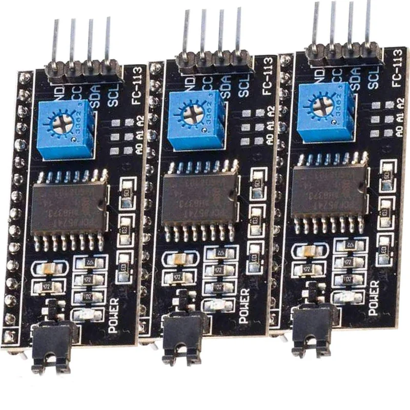 I2C IIC adapter serial interface for LCD display 1602 and 2004