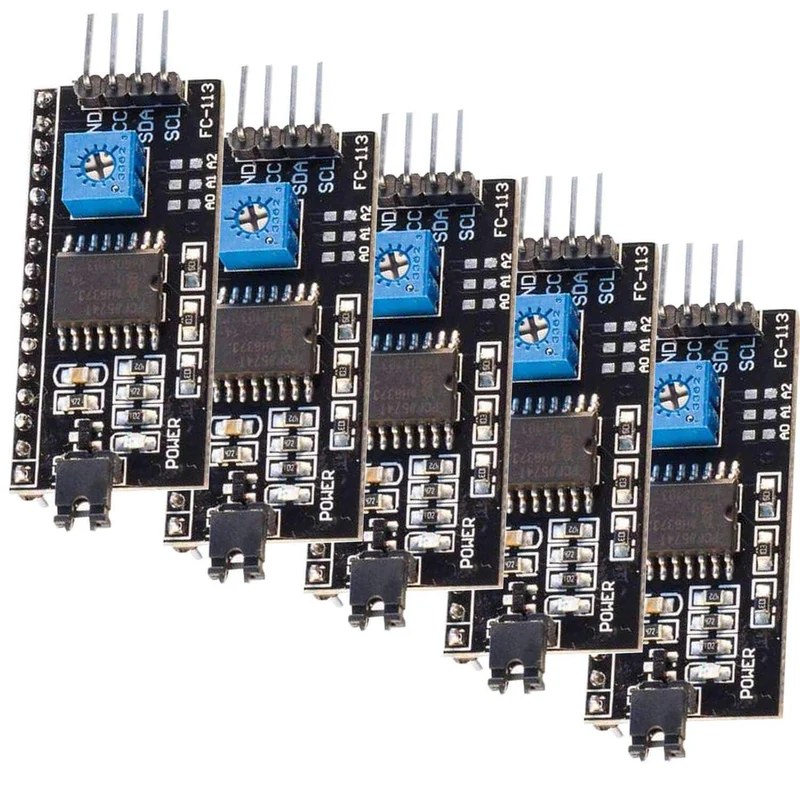 I2C IIC adapter serial interface for LCD display 1602 and 2004