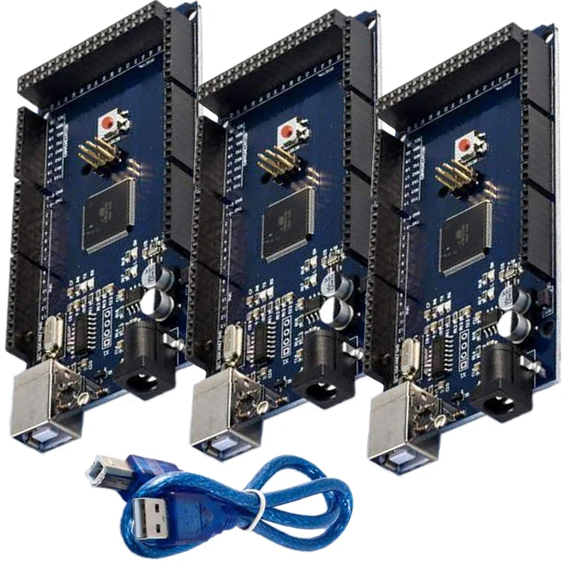 AZ-MEGA2560 board with ATmega2560 with USB cable