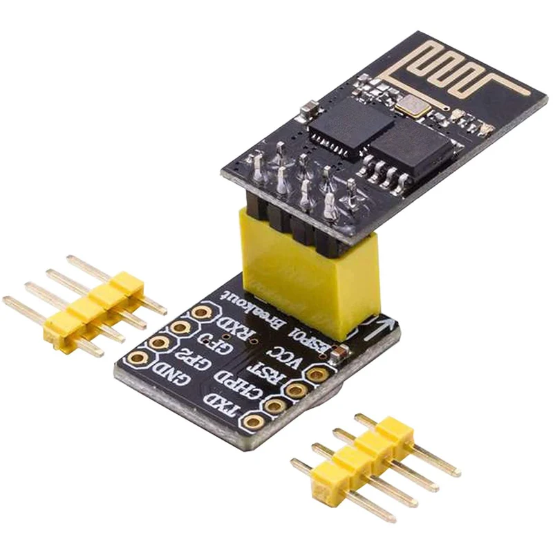 ESP8266 01S esp-01S Wlan WiFi module with breadboard adapter