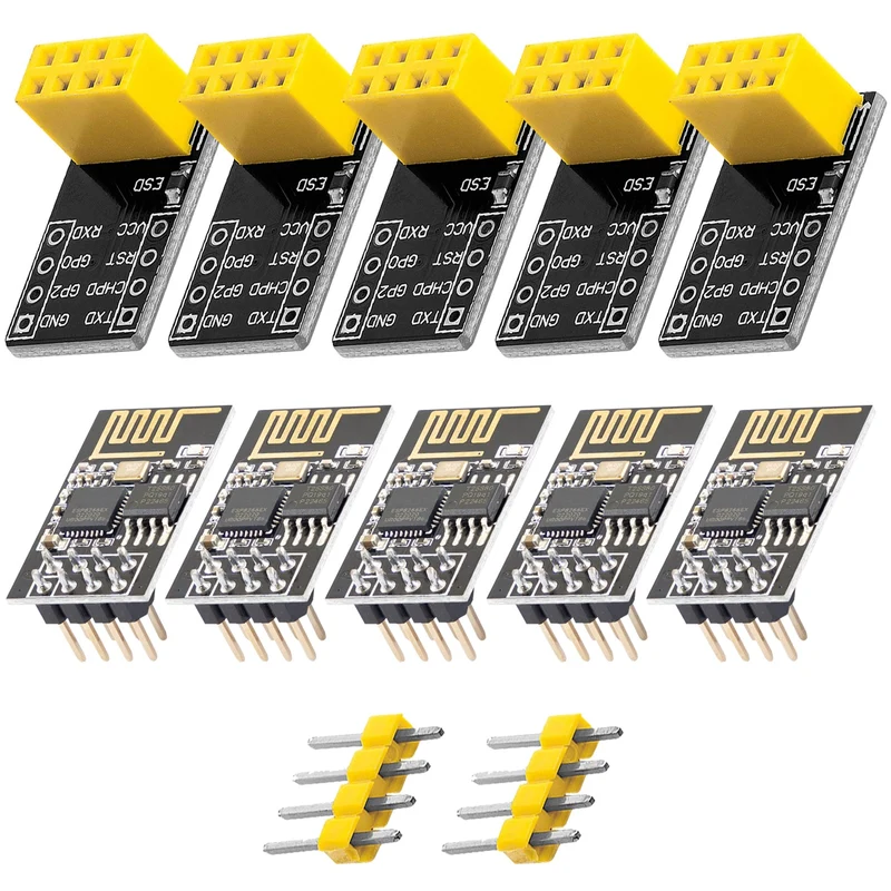 ESP8266 01S esp-01S Wlan WiFi module with breadboard adapter