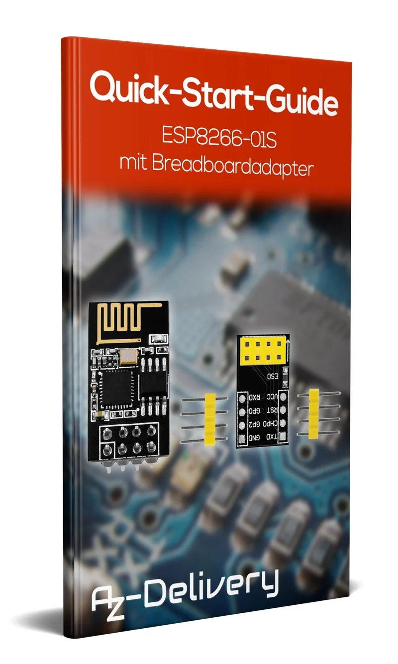 ESP8266 01S esp-01S Wlan WiFi module with breadboard adapter
