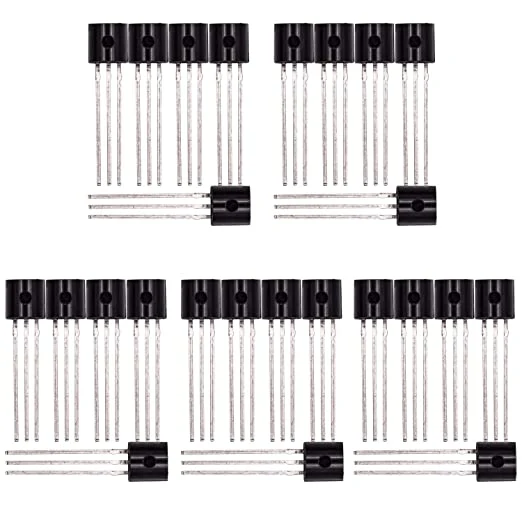 DS18B20 digital temperature sensor TO92-55°C - +125°C compatible with Arduino and Raspberry Pi