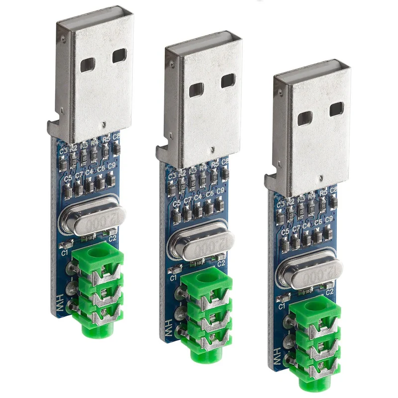 Mini PCM2704 USB Sound Card DAC Decoder Board DV 5V for Raspberry Pi