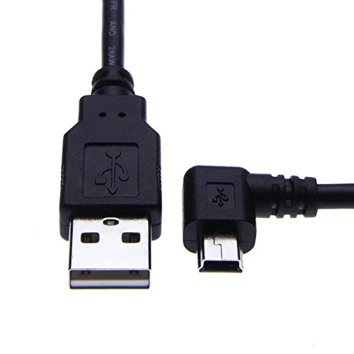 Angolo Retto Mini USB cavo Maschio a 2.0 Connettore Cavetto...