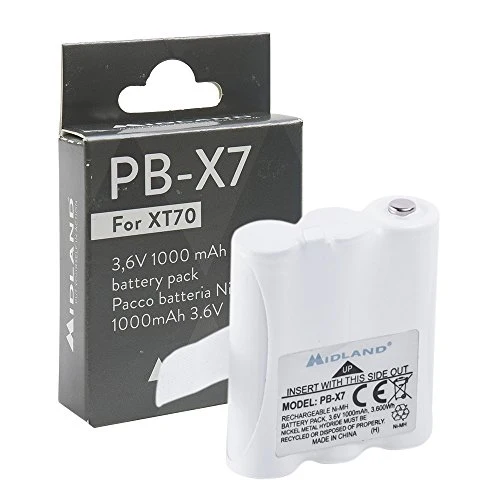 Midland C1301 PB-X7 - Batteria Ni-Mh per XT70, 1000 mAh