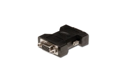 ASSMANN - Adattatore DVI-I su VGA, colore: Nero 24+5 S
