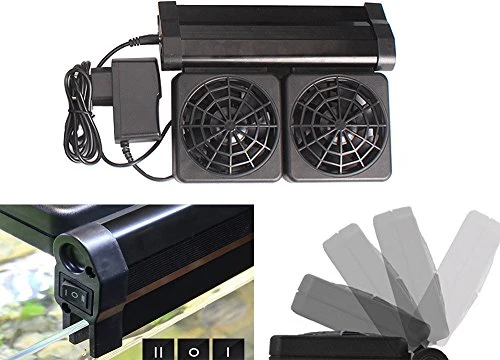 LONDAFISH Acquario Chillers Aquarium Fan Fish Tank Ventola di Raffreddamento...