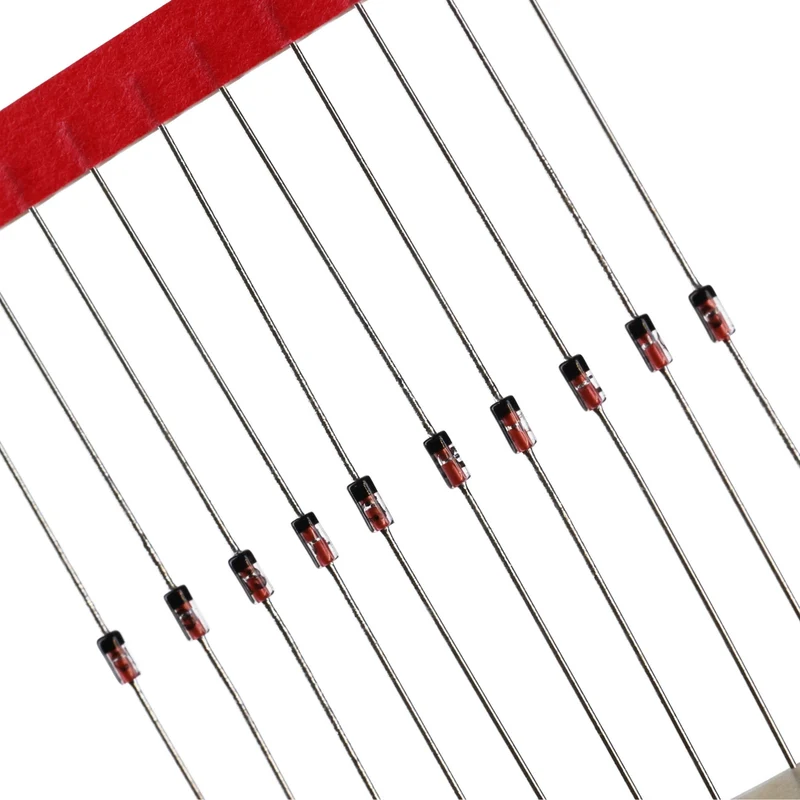 300 teiliges Zener Dioden Set - 30 Werte 0.5W Zener Dioden Sortiment mit 2V bis 39V - Sperrdioden für Spannungsregelung und Überspannungsschutz