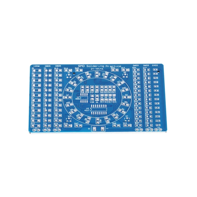 NE555 SMD Löten Übungsplatine DIY Kit - LED Modul zum Löten Lernen, Set mit Lötbausatz - Elektronisches Soldering Kit für Lötübungen