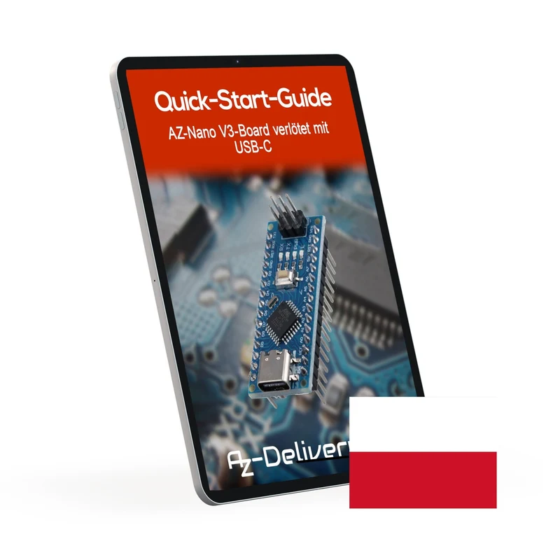 AZ-Nano V3-Board mit USB-C Anschluss mit Atmega328 CH340 fertig verlötete, verbesserte Version