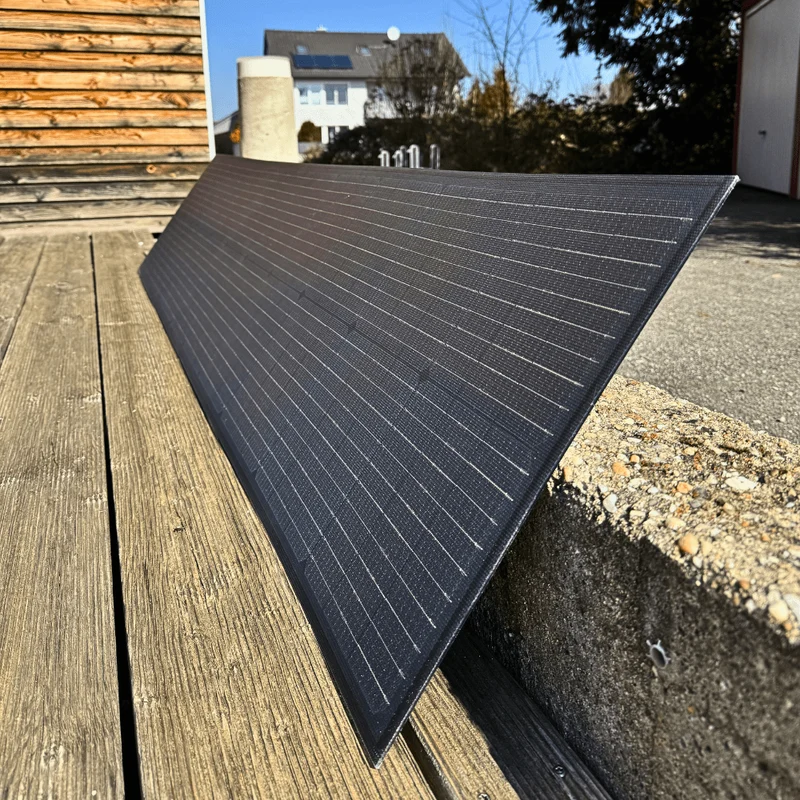 130W ETFE Flexible Solar Panel – Monocrystalline Solar Module, Lightweight & Robust, PV Module with MC4 Connector, Ideal for Motorhomes, Boats, Roofs, Balconies, Camping & Off-Grid Applications