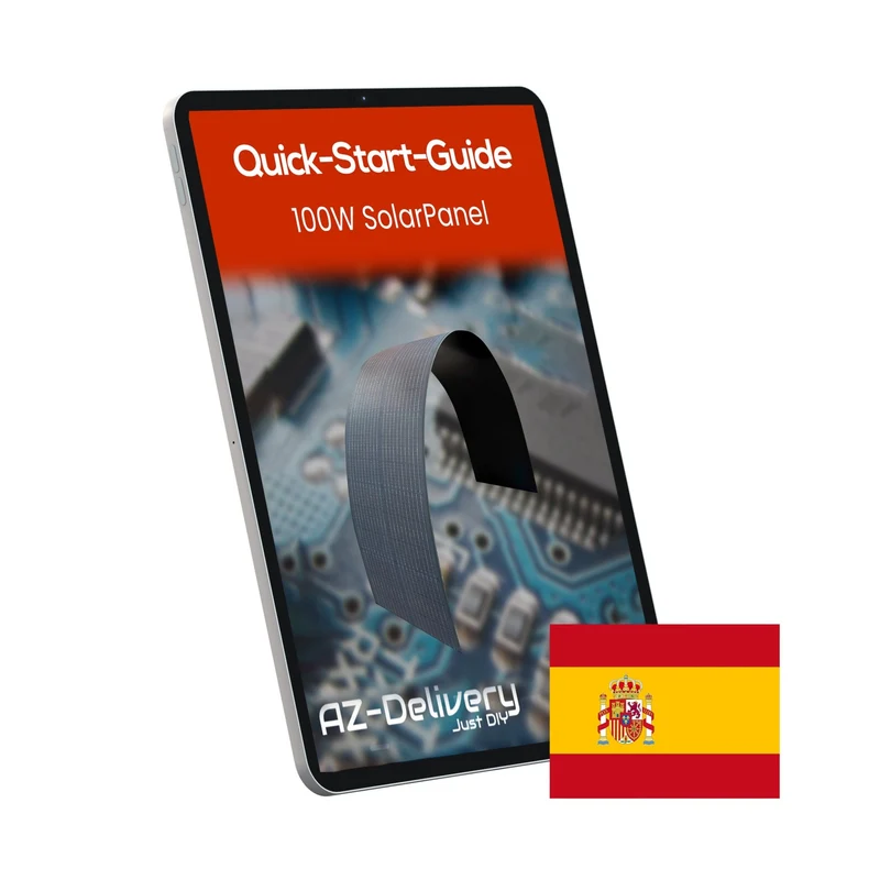 100W ETFE Flexibles Solarpanel – Monokristallines Solarmodul, Leicht & Robust, PV-Modul mit MC4-Stecker, Ideal für Wohnmobil, Boot, Dach, Balkon, Camping & Netzunabhängige Anwendungen