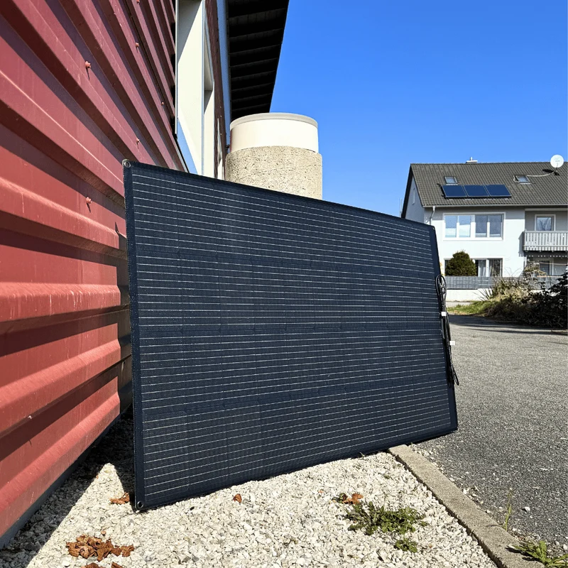 180W ETFE Flexible Solar Panel – Monocrystalline Solar Module, Lightweight & Robust, PV Module with MC4 Connector, Ideal for RVs, Boats, Roofs, Balconies, Camping & Off-Grid Applications