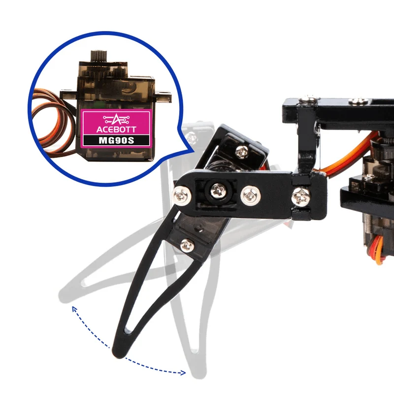 Quadruped Bionic Spider Robot Kit with ESP8266 controller board | Supports Arduino and ACE code programming