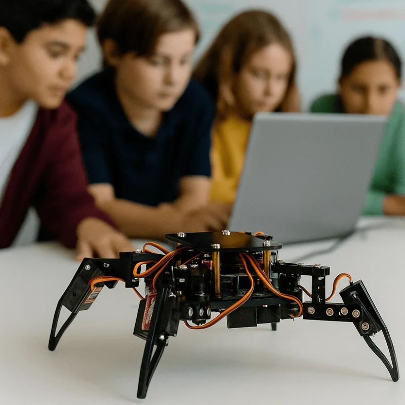 Quadruped Bionic Spider Robot Kit with ESP8266 controller board | Supports Arduino and ACE code programming