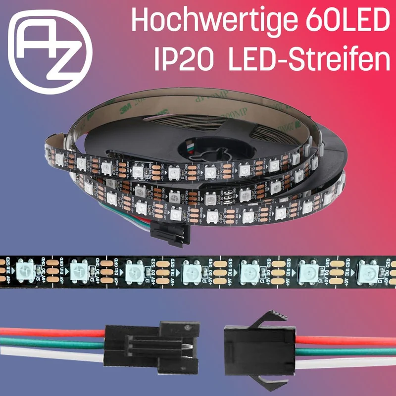 DIY TV Ambilight Kit with HDMI grabber & RGB LED strips (WS2812) - Open Source & Hyperion-Ready
