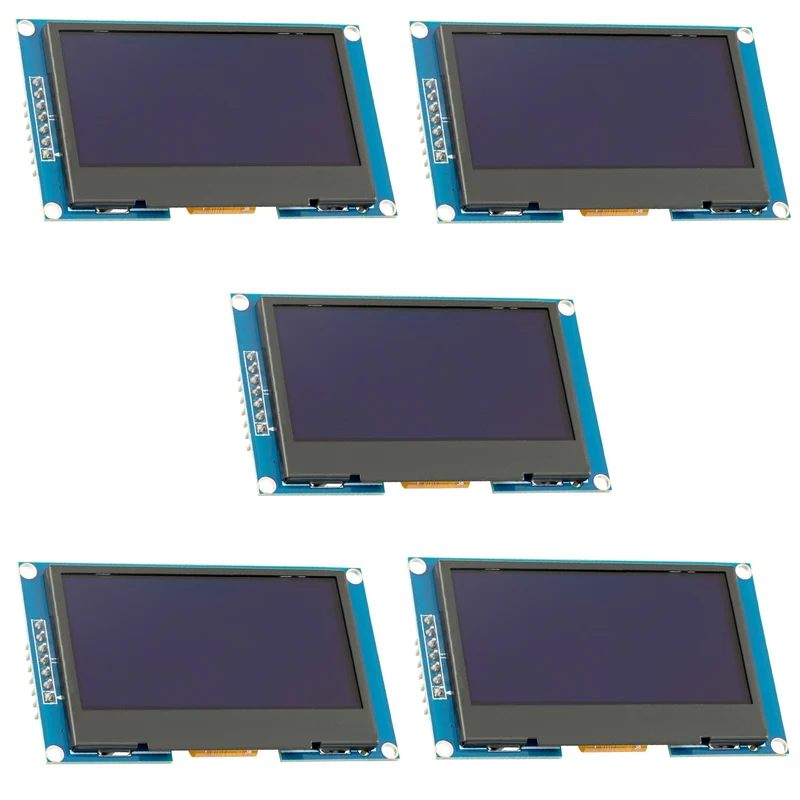 2.42" 128X64 OLED display module SPI - 2.42 inch OLED screen compatible with Arduino UNO R3 - White font OLED