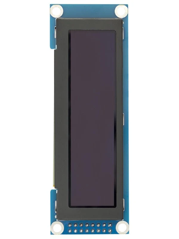 3.12" OLED display 256x64 with SSD1322 controller, SPI support compatible with ESP32S3, Arduino Giga & SSH1106 - Blue