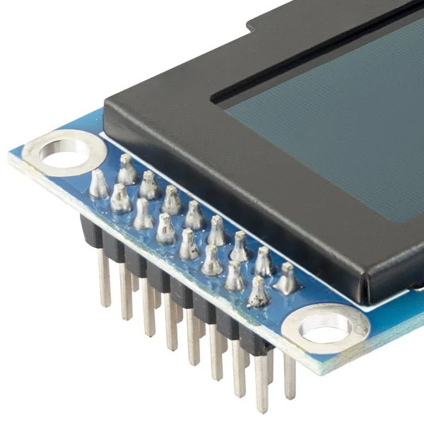 3.12" OLED display 256x64 with SSD1322 controller, SPI support compatible with ESP32S3, Arduino Giga & SSH1106 - Blue