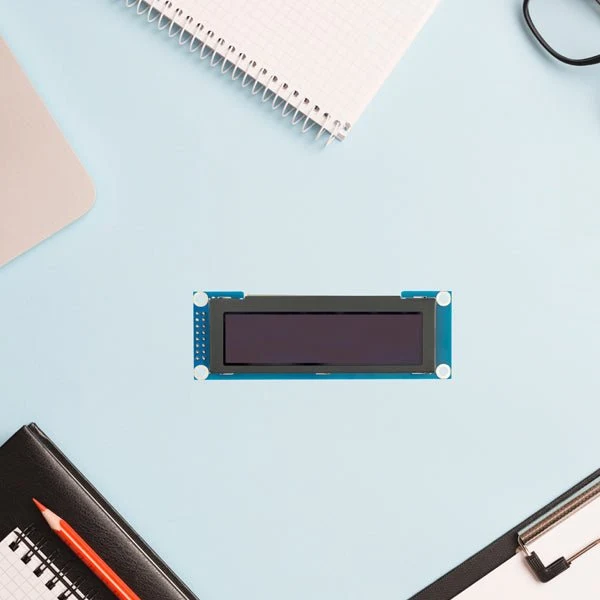 3.12" OLED display 256x64 with SSD1322 controller, SPI support compatible with ESP32S3, Arduino Giga & SSH1106 - Blue