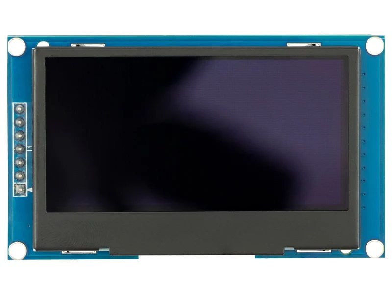 2,42" 128X64-OLED-Anzeigemodul SPI - 2.42 Zoll OLED Bildschirm kompatibel mit Arduino UNO R3 - Grüne Schrift OLED