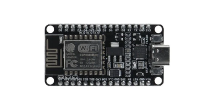 NodeMCU Amica Modul V2 ESP8266 ESP-12F WiFi mit USB-C Anschluss - Node MCU ESP 8266 WiFi Development Board mit CP2102 kompatibel mit Arduino