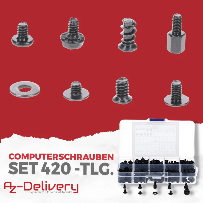 420 pcs PC screw set - Comprehensive computer screw set