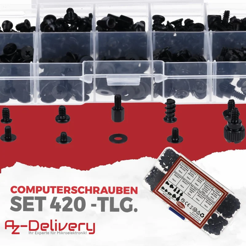 420 pcs PC screw set - Comprehensive computer screw set