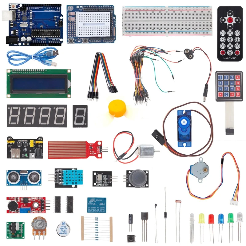 Electronics Super Starter Kit and the 25 best projects for Arduino and ESP Book