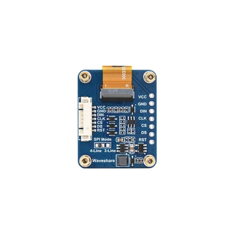 Waveshare - 0.96" RGB OLED display module compatible with Arduino and Raspberry Pi