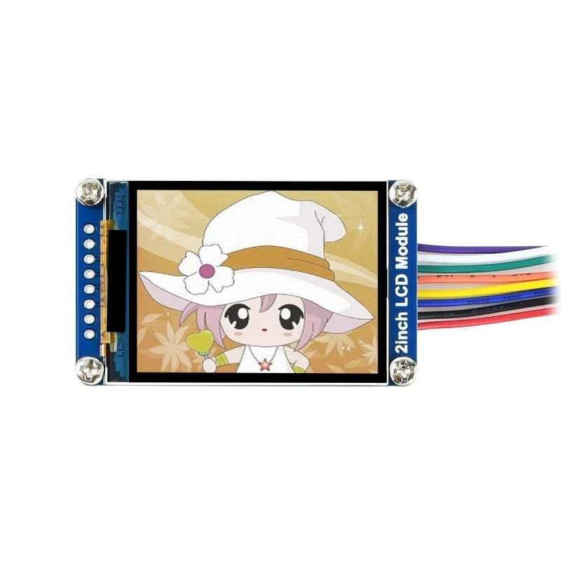 Waveshare - 2 " TFT SPI Display Module compatible with Arduino and Raspberry Pi